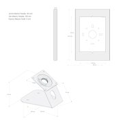 TSCLK13W01K-DIAGRAMA-soporte-seguridad-antirrobo-tableta-mesa-escritorio