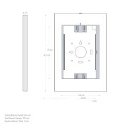 TSCLKW03-DIAGRAMA-soporte-antirrobo-pared-muro-tablet